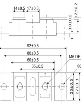 大卫快恢复二极管DH2F100N4S 100A 150A 200A 300A400V肖特基模块