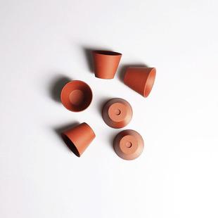 一条宜兴紫砂茶杯原矿全手工大红袍茶杯口杯功夫茶杯家用品茗杯子