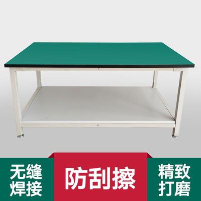 防静电双层工作台重型双层操作台车间工作台维修桌打包台静电定做
