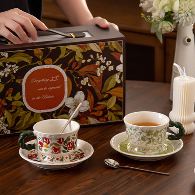 【独家热销1w+麻花手柄咖啡杯】