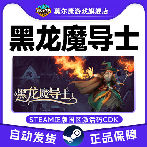 steam 黑龙魔导士 Black Dragon Mage国区激活码CDKey PC正版游戏