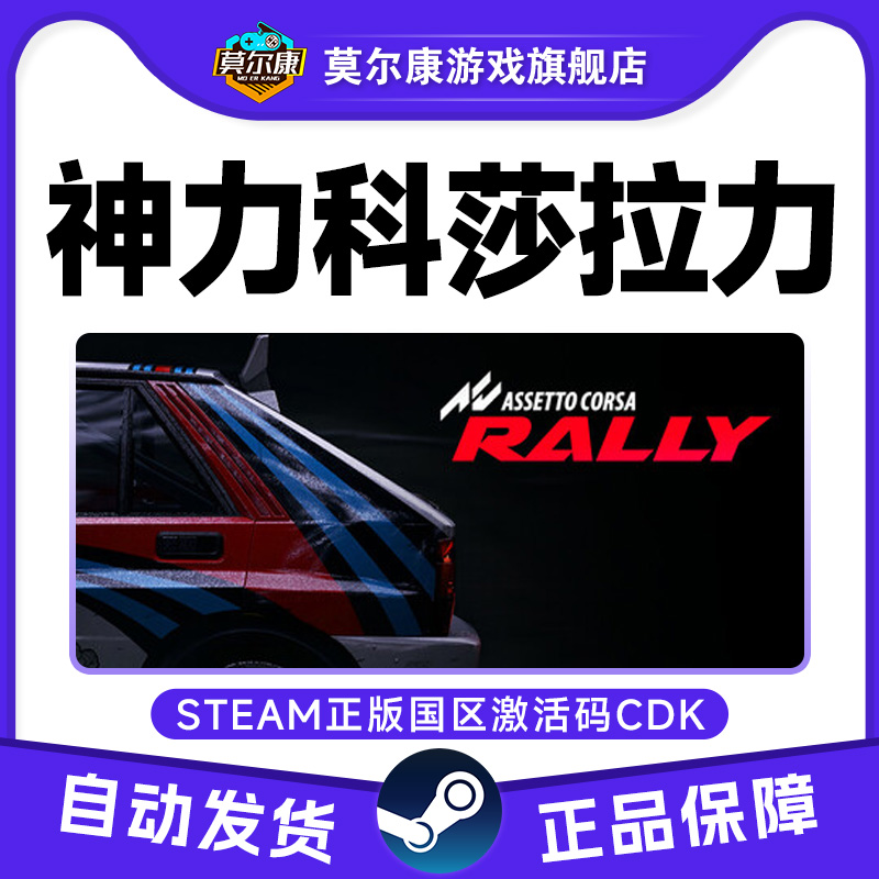 Steam 神力科莎拉力 神力科莎 AC Rally 国区激活码CDK PC游戏