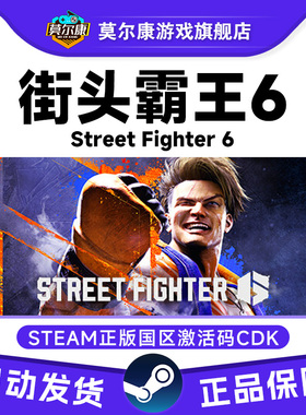 steam街头霸王6 第一二三年通行证 街霸六 国区激活码CDKey街霸6