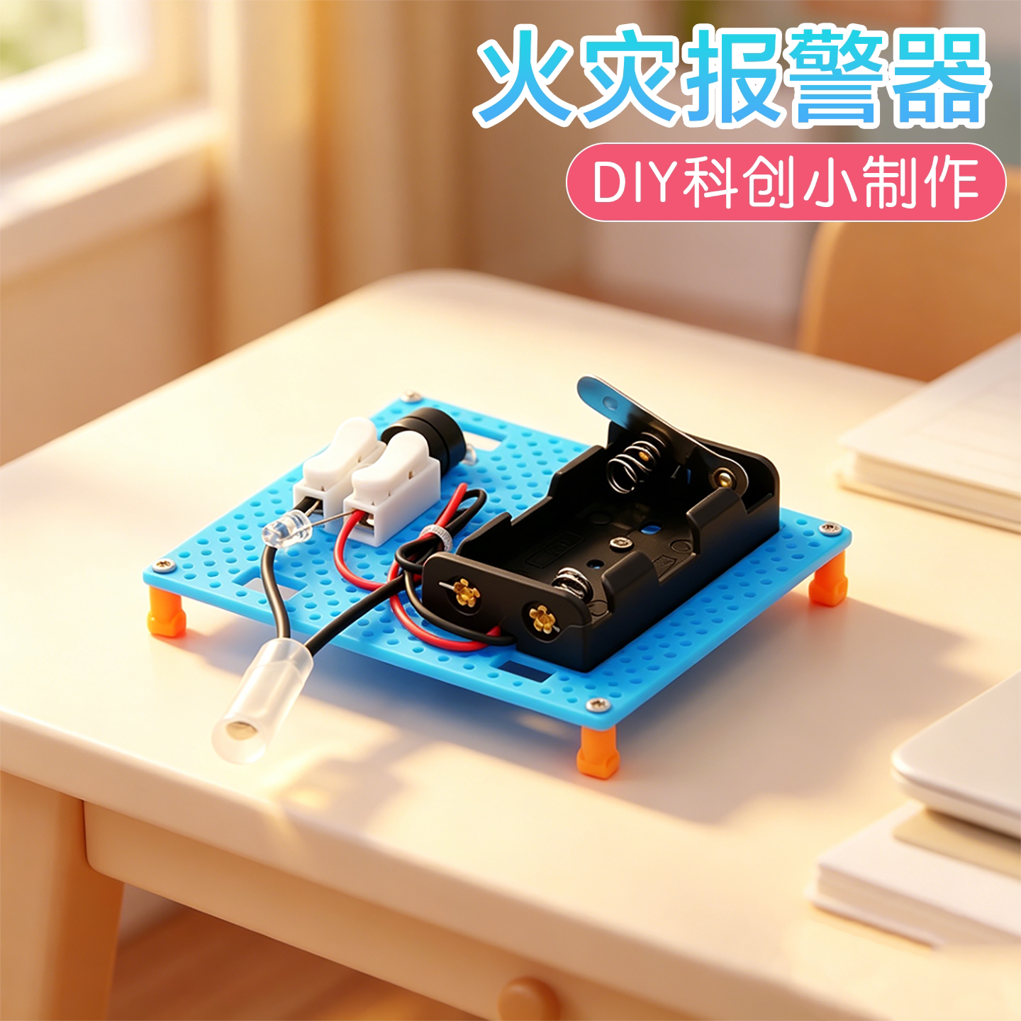 火灾报警器科学启蒙实验科创制作