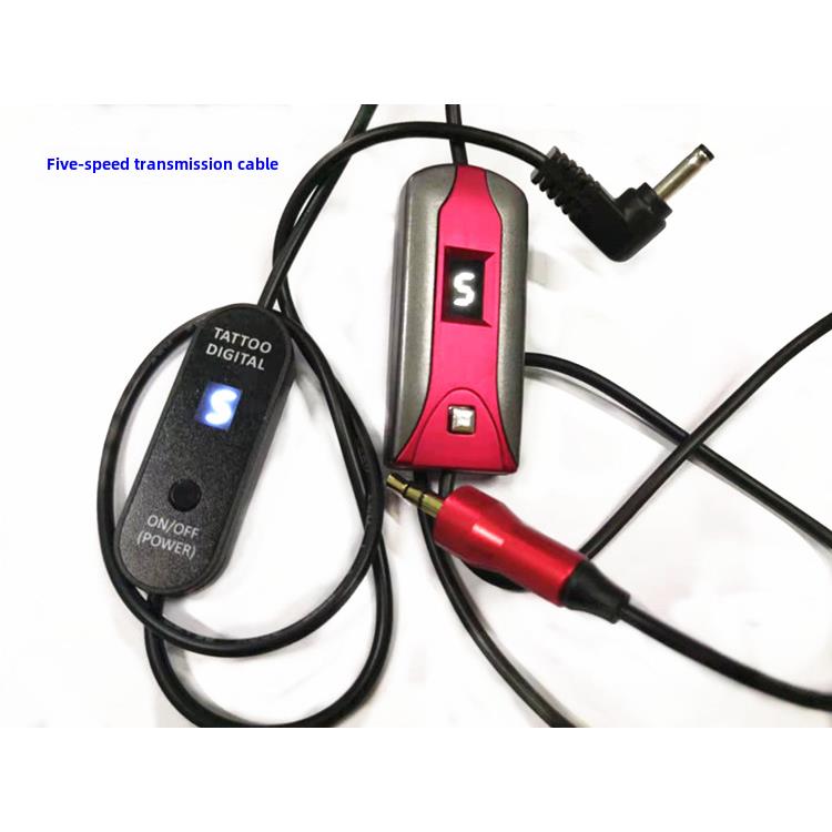 文身机无亚麻布文身仪12V数控连接线3.5插头充电器眉纹电源7V2.5