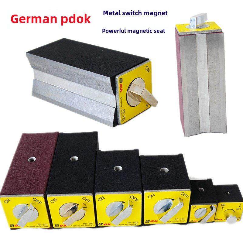 德国pdok磁铁开关线切割固定强力磁力座强磁PD-101磁性表座PD-102,五金/工具,表坐,淘宝优惠券,粉丝福利购,淘宝优惠卷