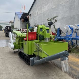 新款 稻谷收割機 水稻小麥聯(lián)合收獲機帶自動提升卸糧小型家用座駕式