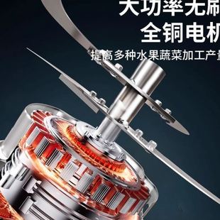 碎菜机商用养殖喂鸡多功能电动菜馅搅打剁刹绞菜机大型切菜机食堂