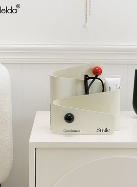 Mandelda入户玄关摆件桌面置物架F酒柜电视柜收纳架轻奢艺术装饰