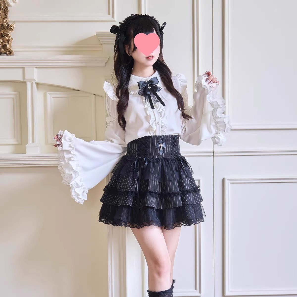 日单蕾系量产型Lizlisa风lolita洛丽塔连