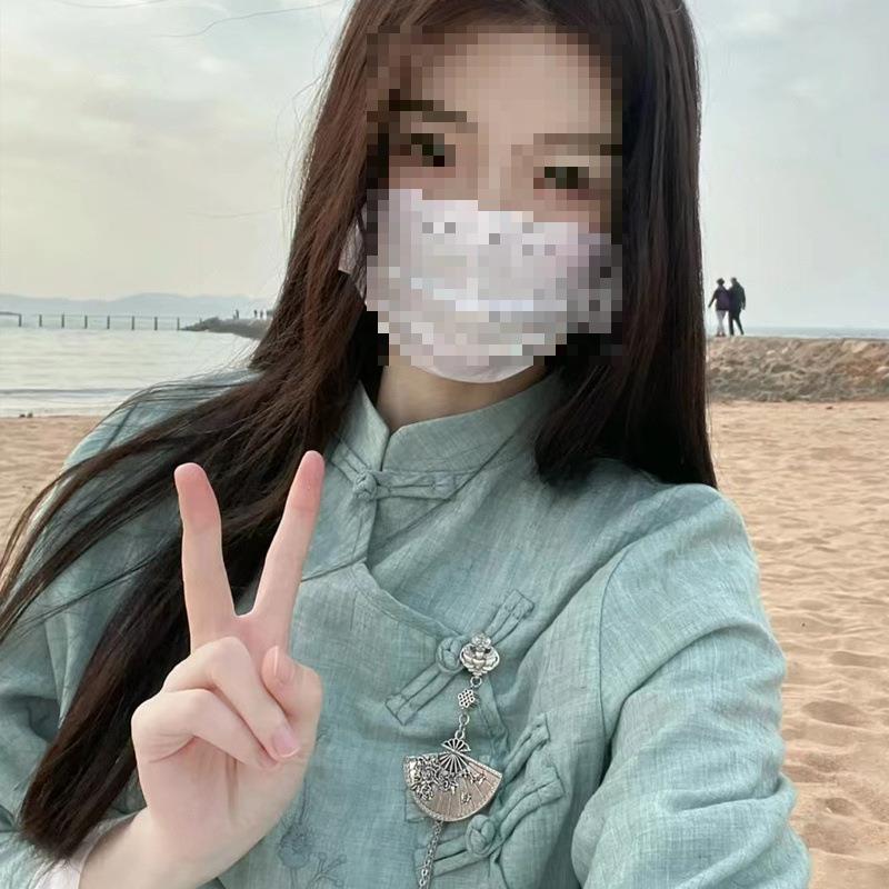 2025新款禅意茶服旗袍新中式衬衫半身裙套装毕业班服棉麻茶艺汉服
