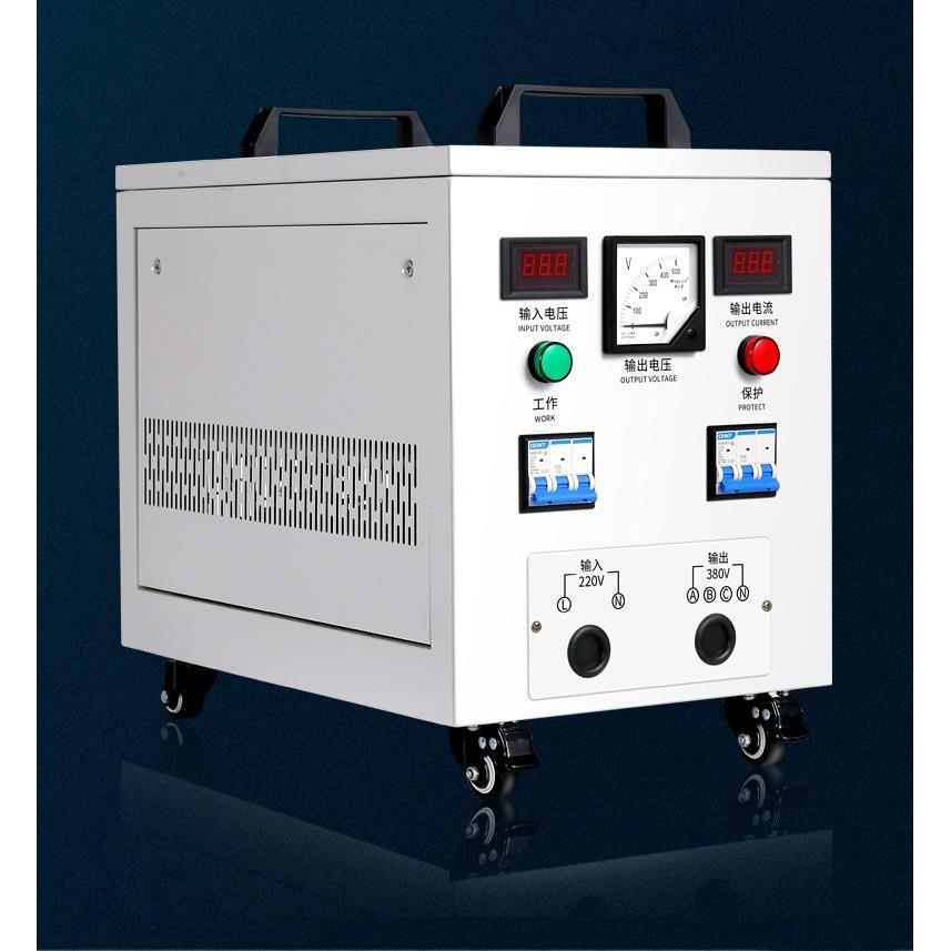 220v转380v升压变压器两项逆变电压转换器大功率单相变三相电源