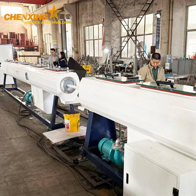 160mmPVC塑料管材挤出生产线全自动给排水管生产设备高效节能