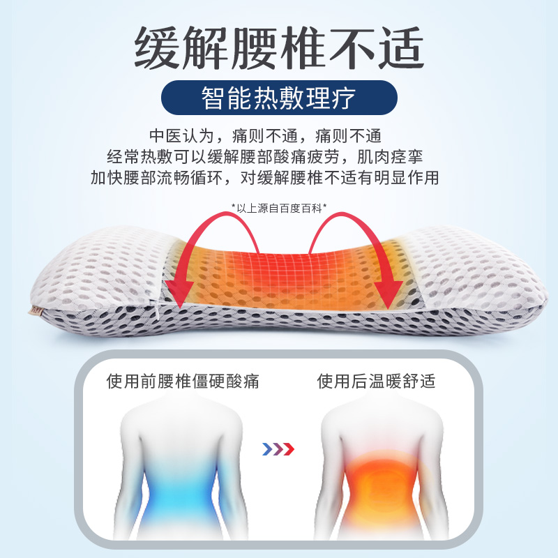 腰枕床上腰垫睡觉腰部支撑垫腰神器腰椎枕间盘突出孕妇护腰疼靠垫