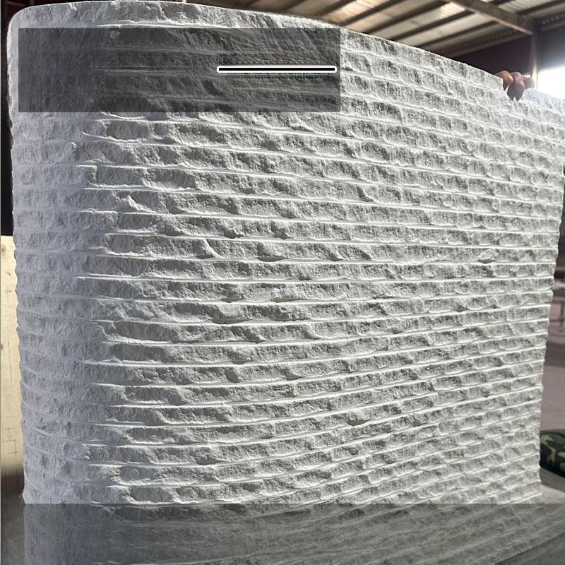 布纹石柔性石超薄软年月流水星月石外墙砖背景墙粗纹线文化石