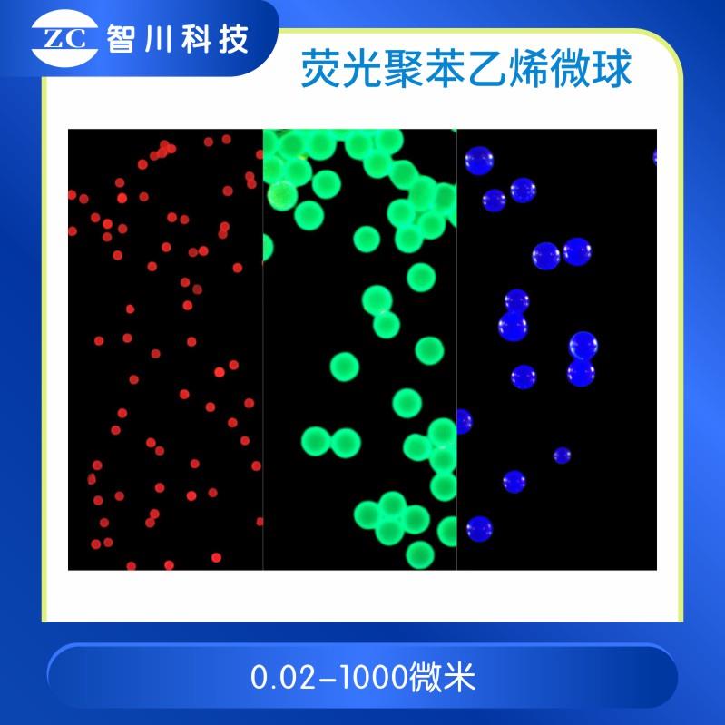 红色/绿色/黄色/蓝色聚苯乙烯荧光微球粉末 稀土铕 时间分辨荧光