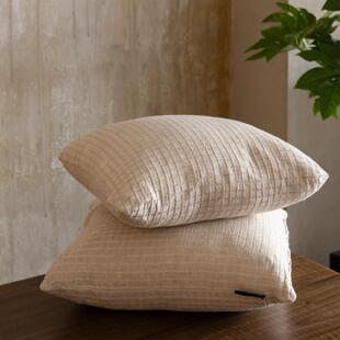 山隐造物日式抱枕床头靠垫套布艺棉麻简约现代沙发客厅轻奢高级感