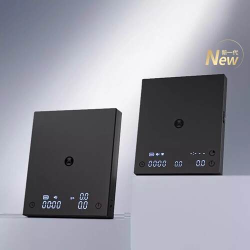 泰摩黑镜BASIC3咖啡电子秤 意式手冲器具专用 咖啡豆高精准度秤称