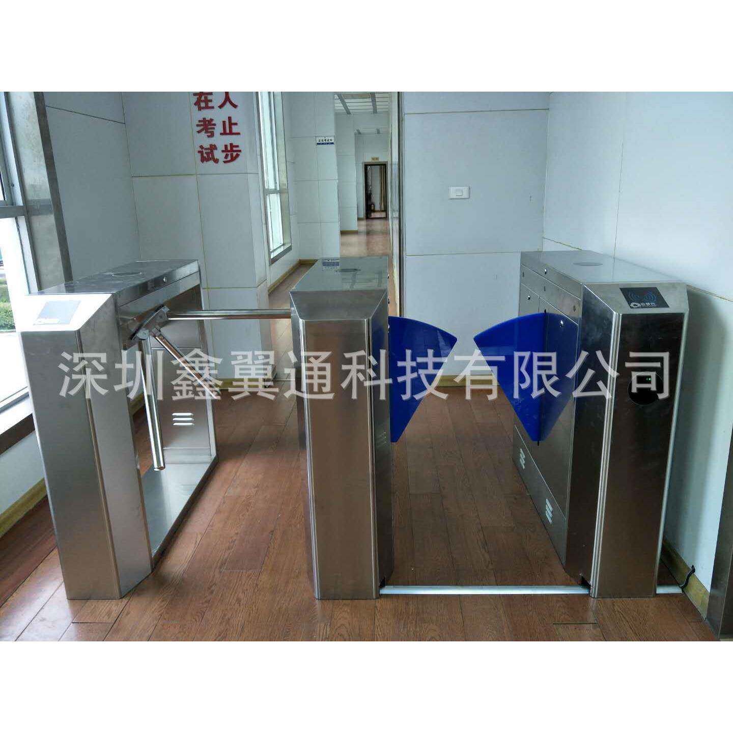 学校刷卡翼闸防静电闸机门禁系统工厂除静电摆闸刷卡全高闸