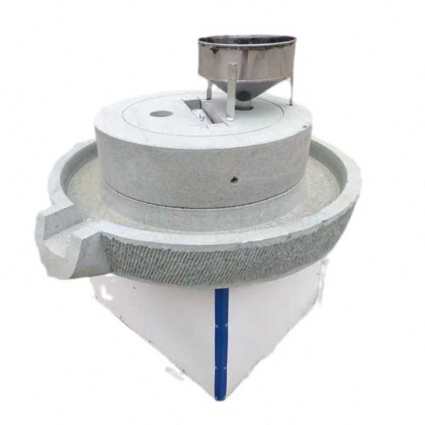 玉米小麦磨面电动肠粉石磨机豆腐芝麻酱花生酱流动电动石磨