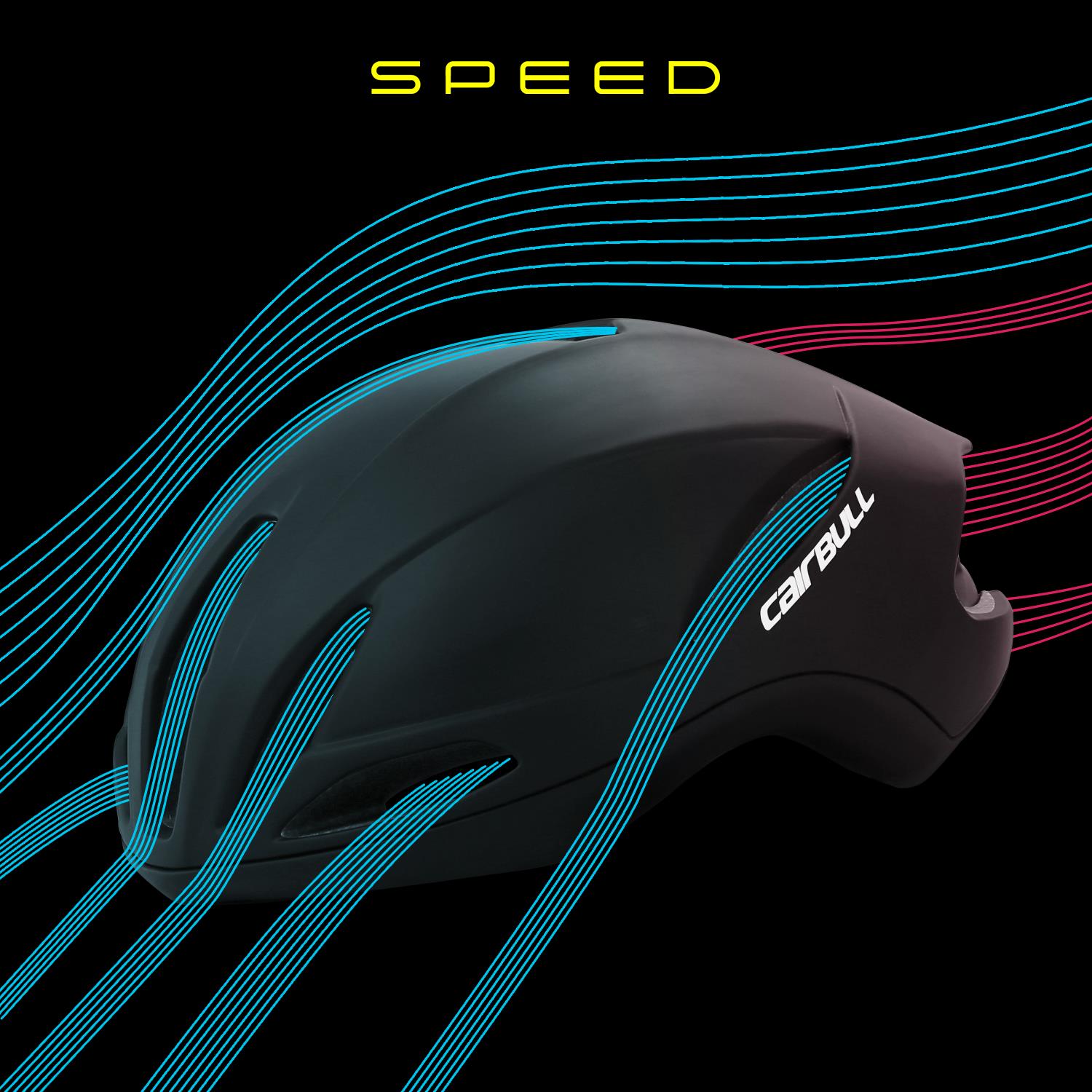 Cairbull公路自行车气动破风骑行头盔单车安全帽一体成型男女款轻