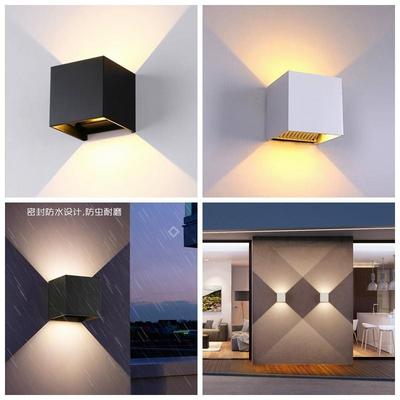 led双头户外防水壁灯室外别墅庭院灯上下照洗墙灯墙壁门牌招牌灯