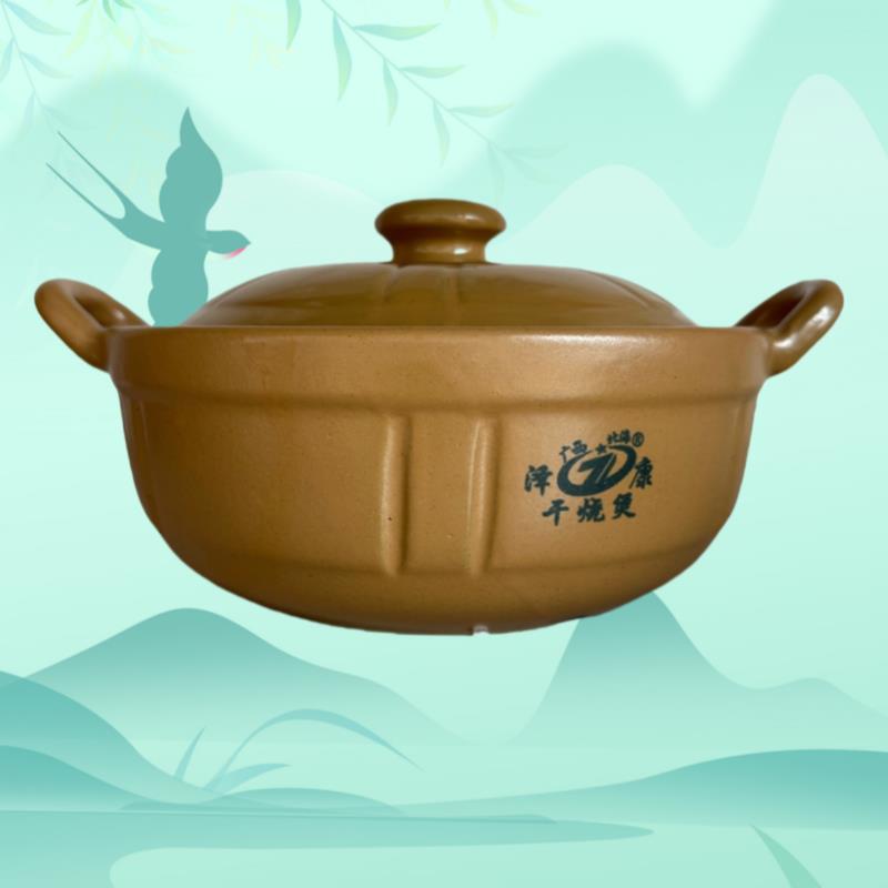广西泽康土锅陶土砂锅耐高温小沙煲砂锅饭专用砂锅火锅干 干烧煲