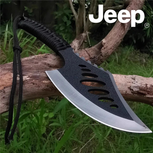 JEEP户外生存手斧子野营便携高硬度防身求生战术野外砍柴开路斧头
