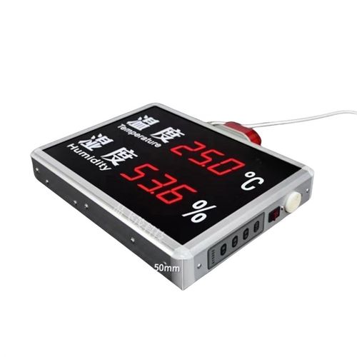 HT818A工业温湿度计声光报警温度湿度显示屏看板