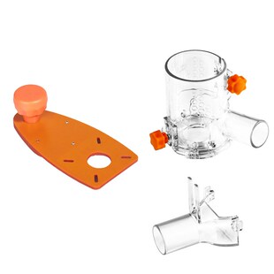 Impot开槽修边机底板制动器轴承卡座倒装板木工修边工具刮胶小型