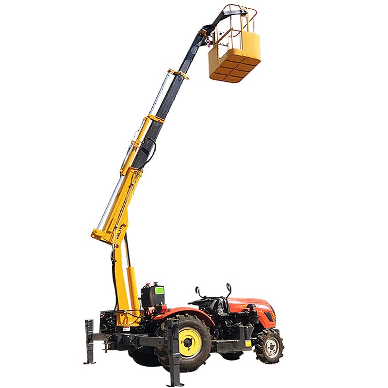拖拉机改装吊车山野田间四驱随车吊伸缩大臂四驱越野农用拖拉机吊