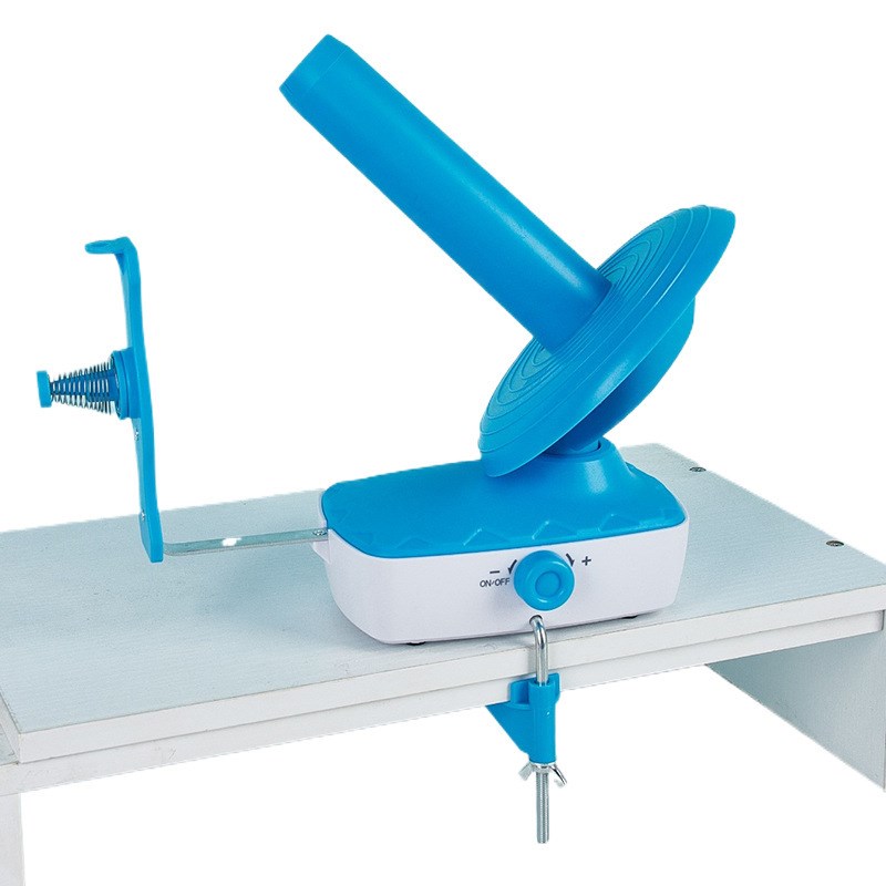 家用电动毛线绕线机大容量 自动旋转式绕线器 毛线团整理缠线工具