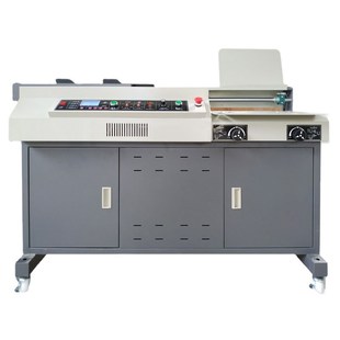 automatic good glue binding factory 全自动无线胶装 machine 机