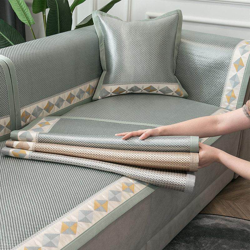 沙发垫夏季坐垫凉席藤席座垫冰丝夏天款简约现代夏凉垫子防滑定做,居家布艺,沙发垫,淘宝优惠券,粉丝福利购,淘宝优惠卷