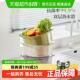 卡罗特洗菜盆沥水篮家用厨房双层洗菜篮子滤水淘菜盆客厅水果盘