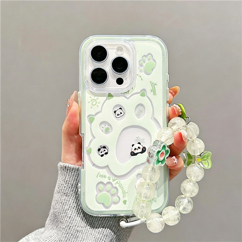 熊猫爪爪适用iPhone17promax手机壳苹果16pro13华为mate70小米17荣耀500p90K90reno14x300nova15Y200一加ACE6