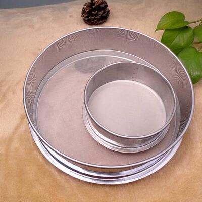 标准分样筛20cm全304不锈钢筛子300-800目1000目超细过滤网实验