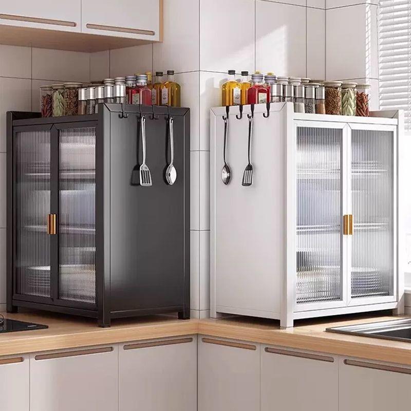 厨房多功能置物架台碗盘沥水架碗架碗柜小型出租屋碗筷收纳盒双层