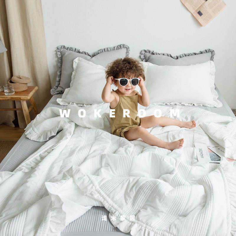 高级凉感 出口韩国的超柔雪纺纱夏凉被四件套夏被+床单夏季空调被,床上用品,化纤被,淘宝优惠券,粉丝福利购,淘宝优惠卷