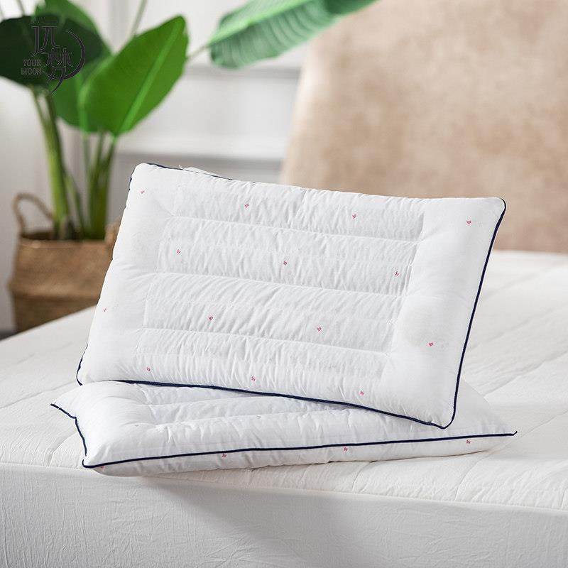 送枕套！远梦家纺决明子小学生枕头幼儿园3-6-12岁儿童护颈低枕芯