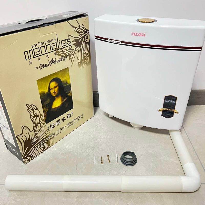 加厚蹲便器水箱大冲力高压静音家用蹲坑墙式厕所挂式大容量工程款,家装主材,卫浴水箱,淘宝优惠券,粉丝福利购,淘宝优惠卷