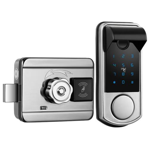 庭院门锁户外nfc防水指纹