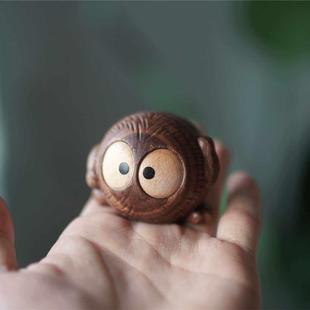 Joe 煤球小摆件桌面可爱创意宫崎骏煤碳精灵龙猫送女生礼物