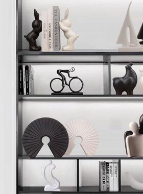 北欧陶瓷术家居装人饰品抽象摆件客物厅REWU-01电视柜玄关书房艺