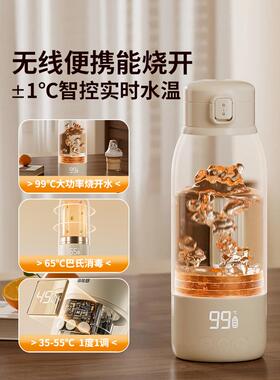 蓓21720奶比舒恒温壶婴儿外出专用无线恒便携式温保温水杯水泡奶