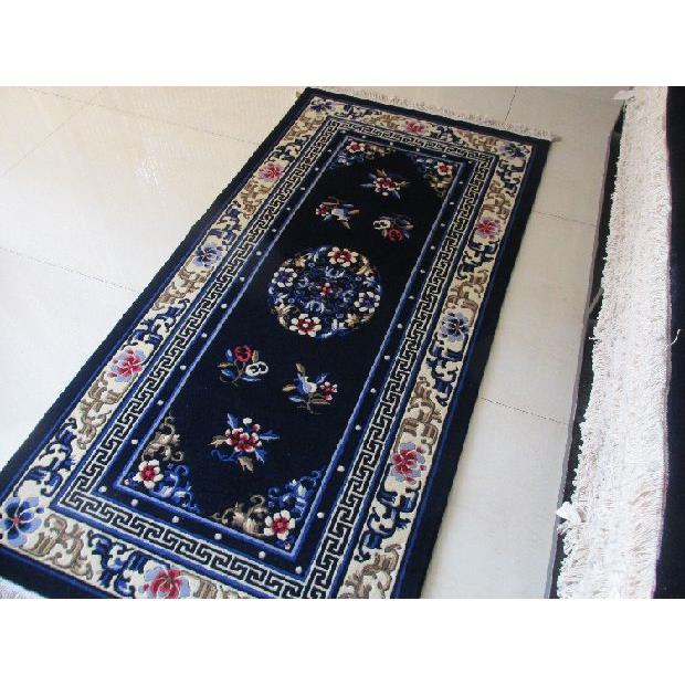 纯羊垫毛卧室婚房地欧式传统田古典茶几地垫榻榻米藏PUJ园式毯包