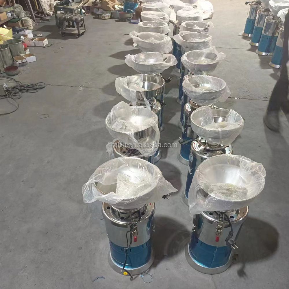 磨浆机商用电动花生芝麻酱机器糊浆多功能石研磨机出口110v 220v