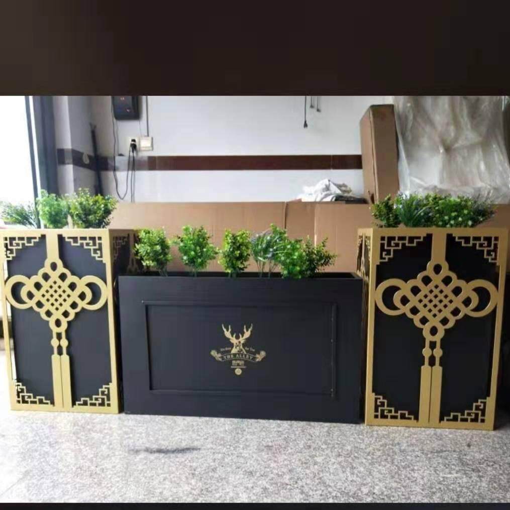 户外街道花箱绿色种植箱美化环境售楼处商场等不锈钢钢结构种植箱,家居饰品,花盆,淘宝优惠券,粉丝福利购,淘宝优惠卷