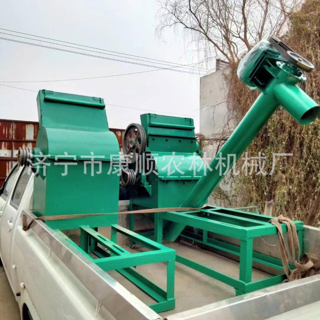 广东茶麸饼粉碎机价格 小型滚筒炒锅 芝麻大豆炒货机图片