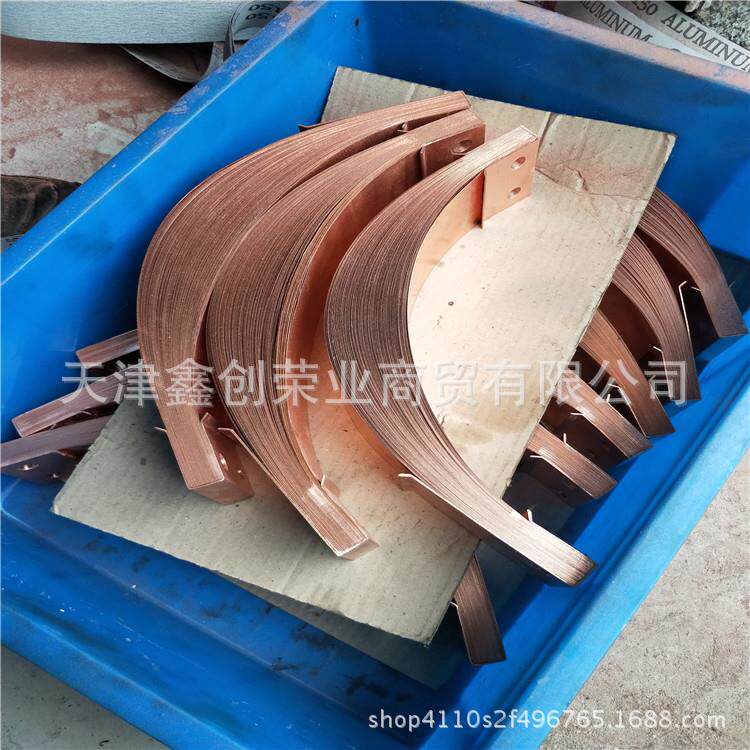 变压器铜软连接 铜编织线 DT120铜鼻子25平方镀锡铜绞线规格齐